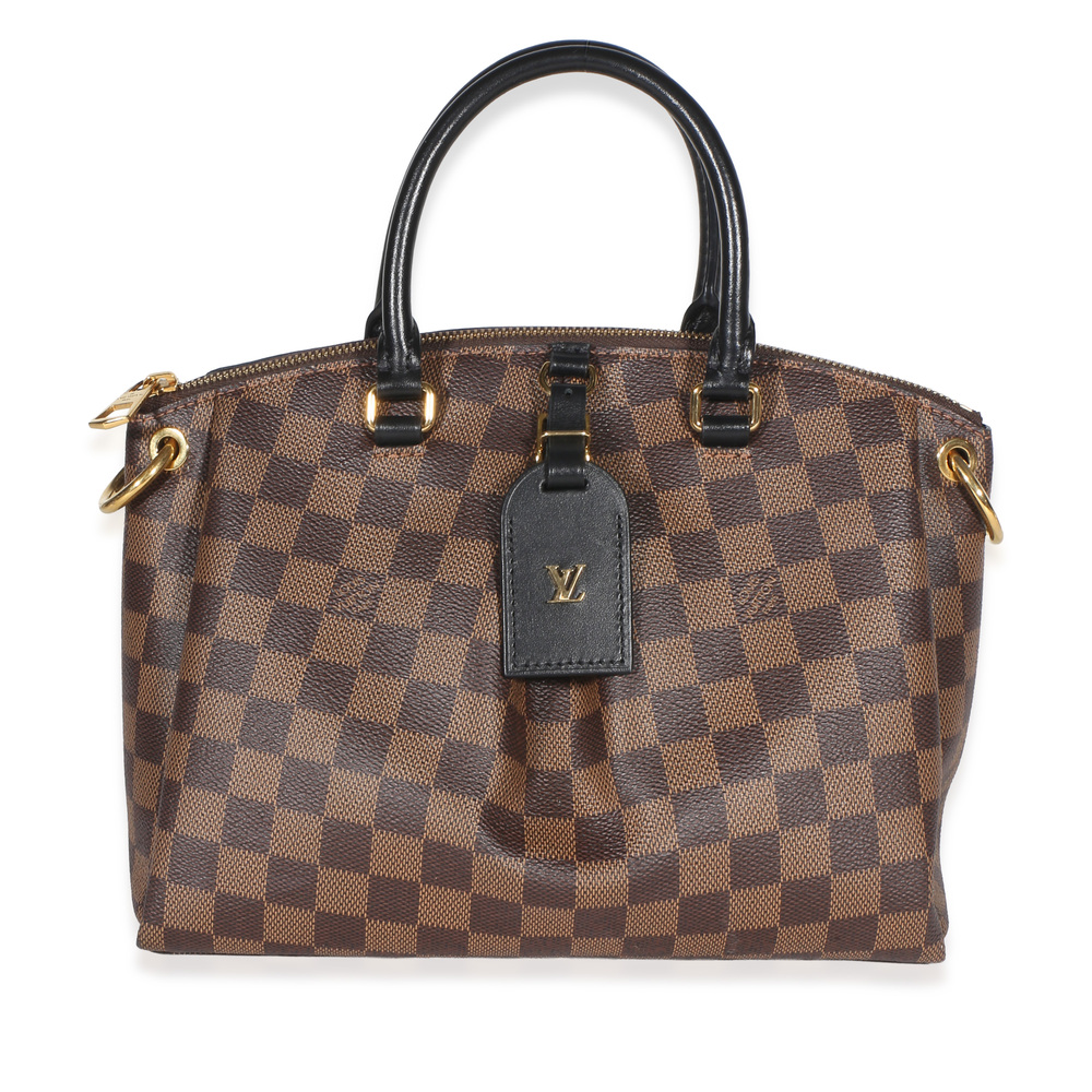 Louis Vuitton Black Damier Ebene Canvas Odeon Tote PM
